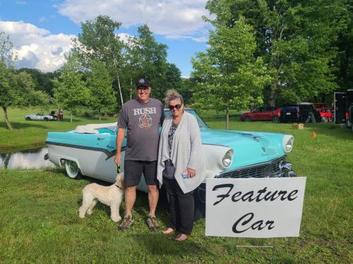 1956 Ford Fairlane Sunliner - Karen and John Martin