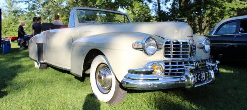 Feature Car - 2022-08-18 - 1946 Lincoln Continental - Judy & Rick enken